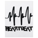 hearbeat ekg love beat flyers