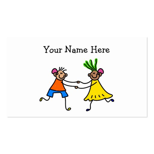Hearing Aid Kids Business Card (front side)