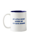 Hearing Voices Humor Mugs