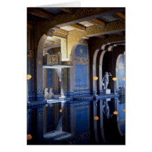 Hearst Castle Greeting Card