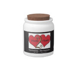 heart2heart candy jar candy jars