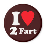 Heart 2 Fart Pass the Gas Silent Deadly Love magnets