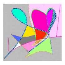 Heart Abstraction Poster posters