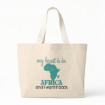 Heart Africa Canvas Bag