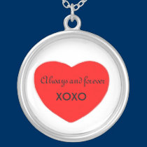Heart Always and forever Necklace necklaces