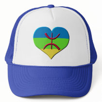 Heart amazigh, kabyle, berbere hats