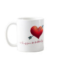 HEART AND ARROW mugs