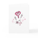 Heart and Champagne Valentines Design cards by Eholidayz Heart and Champagne Valentines Design cards