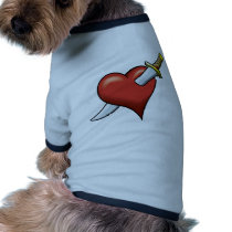 Heart and Dagger pet clothing