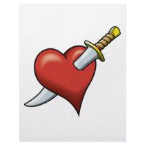 Heart and Dagger letterhead