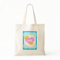 Heart and flowers bags by cycreation Heart and flowers bags