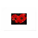 Heart and Flowers posters by bighumm Heart and Flowers posters