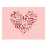 Heart and Love Postcard postcards