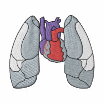Heart and Lung embroidered shirts by ZazzleEmbroidery Heart and Lung embroidered shirts
