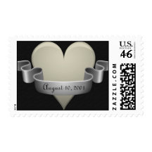 Heart and Ribbon Stamps