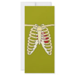 Heart and Ribs Rack Card Template