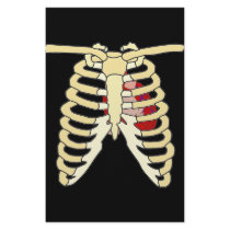 Heart and Ribs stationery by HalloweenSpirit Heart and Ribs stationery