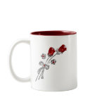 Heart and Roses Mug