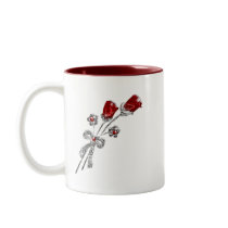 Heart and Roses Mug