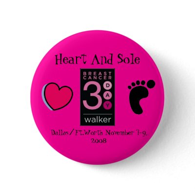 Heart and Sole 3-day button by HeartAndSole
