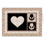 Heart and Tulips Card