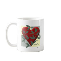 Heart and Vine mugs