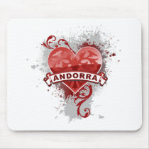 Heart Andorra mousepads by teyes143 Heart Andorra mousepads