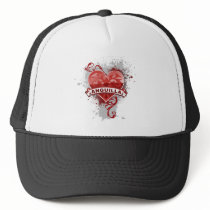 Heart Anguilla Mesh Hat