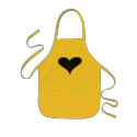 heart apron for the little chef!