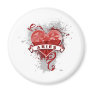 Heart Aries Fridge Magnet