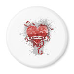 Heart Armenia Magnet