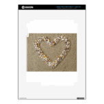 Heart arranged from Seashells Decal For iPad 3