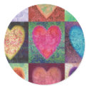 Heart Art Tiles stickers