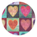 Heart Art Tiles stickers