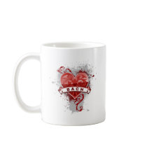 Heart Bach Coffee Mugs