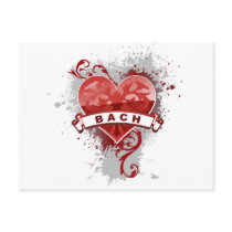 Heart Bach postcards