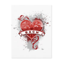 Heart Bach postcards