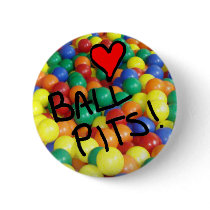 Heart Ball Pits! Pin buttons
