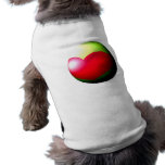 Heart ball sphere heart pet t shirt