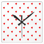 'Heart Balloons' Clock