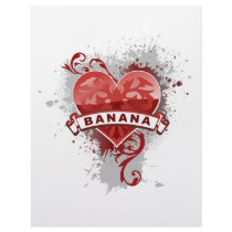 Heart Banana letterhead