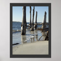 HEART BEACH POSTER