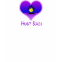 Heart Beach t-shirts by graphictreasures Heart Beach t-shirts
