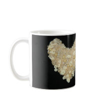 Heart Bead and Sequins Mug