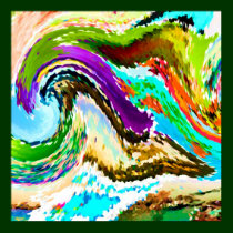Heart Beat - Amazing Fresh Water Waves posters by doonagiri Heart Beat - Amazing Fresh Water Waves posters