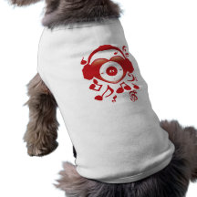 Heart_Beat Dog Tee Shirt
