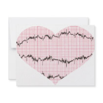 Heart Beat I invitations