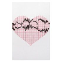 Heart Beat II stationery
