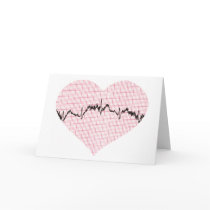 Heart Beat III Greeting Card