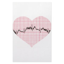 Heart Beat III stationery